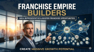 Become a franchise empire builder through area representative and master franchise opportunities.